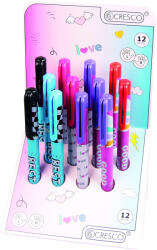 VV Cresco Töltőtoll Kék Színű 1 mm Vegyes Mintákban Junior Love DP12 (I7040349000)