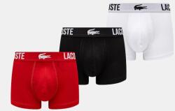Lacoste férfi boxeralsó pamut elasztánnal 3-as csomag - többszínű M