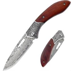 HARAHU Outdoor összecsukható kés WG746 - Barna KP39533