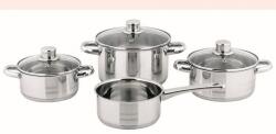 Carl Schmidt Sohn Rozsdamentes acél edénykészlet Belm 7 db - HU SOLINGEN (i393_32236)