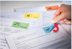 AVERY Etikett címke, 45, 7 x21, 2mm, univerzális visszaszedhető, 48 címke/ív, 20 ív/doboz, Avery zöld (L6040-20) - officefirst