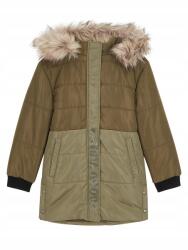 Bonprix B. p. c. Parka Kabát Zöld 128/134