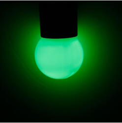 Calex Bec LED Verde E27 1W A60 240V 12lm 20.000h CA032 Becuri (CA032)