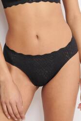 Sloggi Zero Feel Bliss High Leg varrásmentes bugyi, fekete, S