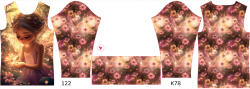 Takoy Panou pentru helancă termică copii 122 zâna strălucește