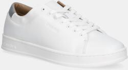 Calvin Klein bőr sportcipő PURE LOW LACEUP CUPSOLE HF LTH - fehér Férfi 43