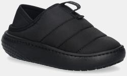 Crocs gyerek papucs Classic Puff Moc K - fekete 28/29