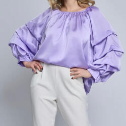 ElectraStore Bluza Satin Mov-Lila (105)
