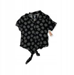 SPENCER'S Pöttyös női felső Specner's grafika szmájli gombok L