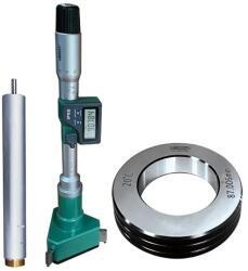 INSIZE Micrometru digital de interior in 3 puncte INSIZE 87-100 mm, tip D, cu Certificat de Etalonare inclus ISO 17025 (3127-100)