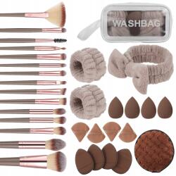  Professzionális Sminkecset Készlet, Arclemosó Sminkpúf Készlet 41 Db (4896009072362)
