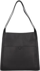 Katana Elegáns női bőr kézitáska Katana Laube - fekete