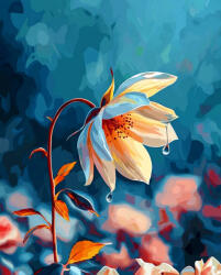 Alkotásutca Törékeny pillanat - Számfestő készlet kereten 40x50