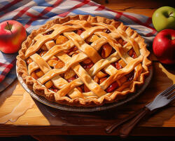 Alkotásutca Almáspite - Számfestő készlet kereten 40x50