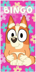  Bluey Bingo fürdőlepedő, strand törölköző 70x140cm (Fast Dry) (EMM5247044) - oliviashop