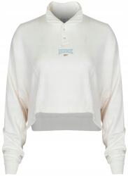 Reebok Női Pulóver Varsity Coverup HT7843 pulóver rövid ekrü fazon (HT7843)
