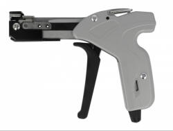 Delock Rozsdamentes acél kábelkötegelő pisztoly meghúz és vág 4, 6 -7, 9mm szélességig / állítható húzó erő (Fém kötegelőhöz) [86503]