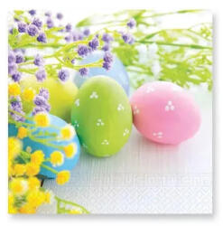 Procos Szalvéta húsvéti színes tojások 33x33 cm, 20 db/csomag