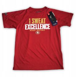 Under Armour póló gyerekeknek, San Francisco, Combine Authentic NFL, heatgear, méret M