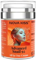 Nova Kiss Crema Ten cu 92% Secretie Filtrata De Melc, NOVA KISS Advanced Snail 92 All In One, 100 g