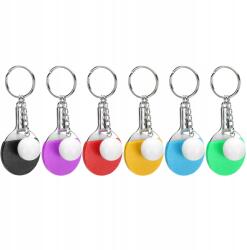  Asztalitenisz Ütő Kulcstartó Pingpong 6 Db-os (9313597615481)