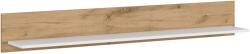 Mobikon Etajera DTD laminat alb stejar wotan Vilgo 150x20x21 cm (0000352388) Raft