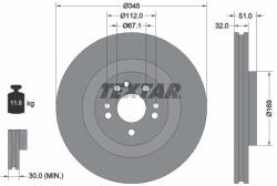 TEXTAR Disc frana TEXTAR 92103205 (92103205)