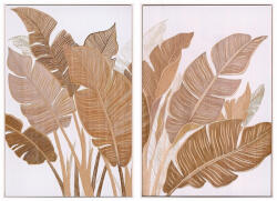 AdTrend Set 2 tablouri canvas Leaf 2 x 80 x 120 cm (121204)