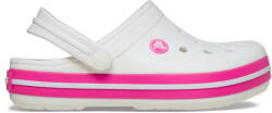 Crocs Saboți Crocs Crocband Toddlers New Clog Alb - White/Pink Crush 23-24 EU - C7 US