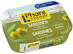 Phare Sardine in ulei bio de masline extravirgin 135g