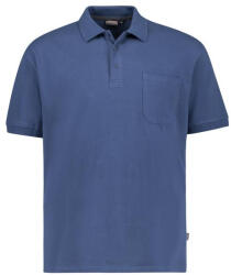 ADAMO cămașă polo pentru bărbați 139311 oversize Albastru inchis 10XL