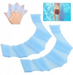  Evezőpad Tenyér Membrán Úszó Kék (WIOSEŁKA NA DŁONIE BŁONY PŁAWNE PŁYWANIE)