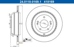 ATE Disc frana ATE 24.0118-0169.1 (24.0118-0169.1) - fixbox