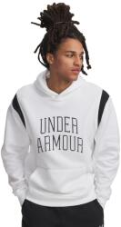 Under Armour Rival Fleece Nov Hoodie M | Bărbați | Hanorace | Alb | 6009353-100
