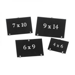 Garibaldi Carton Negru Mat 7x10cm - Pachet De 24 Bucăți