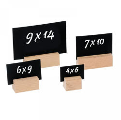 Garibaldi Suport din Lemn cu Carton 6x9, Pachet de 3
