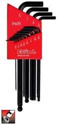 Unior Set chei locas hexagonal cu cap sferic . 050"-5/16"/ 12 piese (13212) Cheie imbus