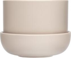 Iittala Ghiveci Nappula 13 cm bej cu suport (1059790)