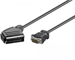 Goobay Cablu SCART la VGA 15 pini monitor 5m Goobay (51630) - drumix