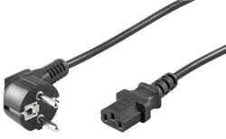 Well Cablu de alimentare calculator Schuko 90 grade tata - CCE mama 3m WELL (CABLE-703-3.0-WL)