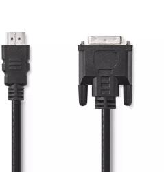 Nedis Cablu HDMI - DVI-D 24+1 pin tata 2m Nedis (CCGB34800BK20) - drumix