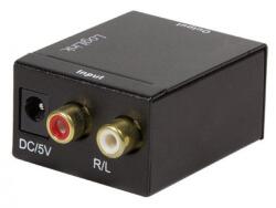 LogiLink Adaptor convertor analogic-digital Intrare 2xRCA mama - Toslink/ Coaxial Didital audio LOGILINK CA0102 (CA0102)