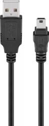 Goobay Cablu USB 2.0 USB A mufa USB B mini mufa 3m negru Canon Goobay (50768) - drumix