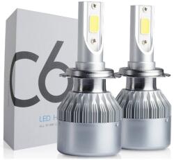 AVEX Set 2 becuri LED Auto, model C6, soclu H11, 6000K, 36W, 3500Lm , plug & play (T240222-4)
