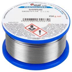 Cynel Rola fludor 1mm SN60 PB40 Flux 2.5% 250g CYNEL (LUT0107-250)
