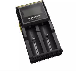NITECORE Incarcator Universal acumulatori X2 LCD 230V Digicharger D2EU NITECORE (Digicharger D2EU) - drumix Incarcator baterii