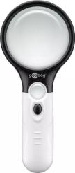 Goobay Lupa cu LED pentru citire alba pentru afisarea detaliilor fine fonturi imagini obiecte extrem de mici Goobay (41255) - drumix