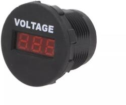 SCI Voltmetru 6-33VDC negru-rosu SCI A25-1-BB3-R (A25-1-BB3-R) - drumix