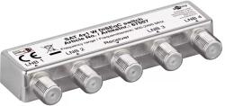 Goobay Comutator 4x1 switch 4 LNB-uri DiSEqC 900-2400MHz Goobay (67007) - drumix