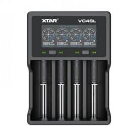 XTAR Incarcator universal LI-ION NI-MH NI-CD 1-4buc QC3.0 ecran LCD USB XTAR VC4SL (VC4SL) - drumix Incarcator baterii